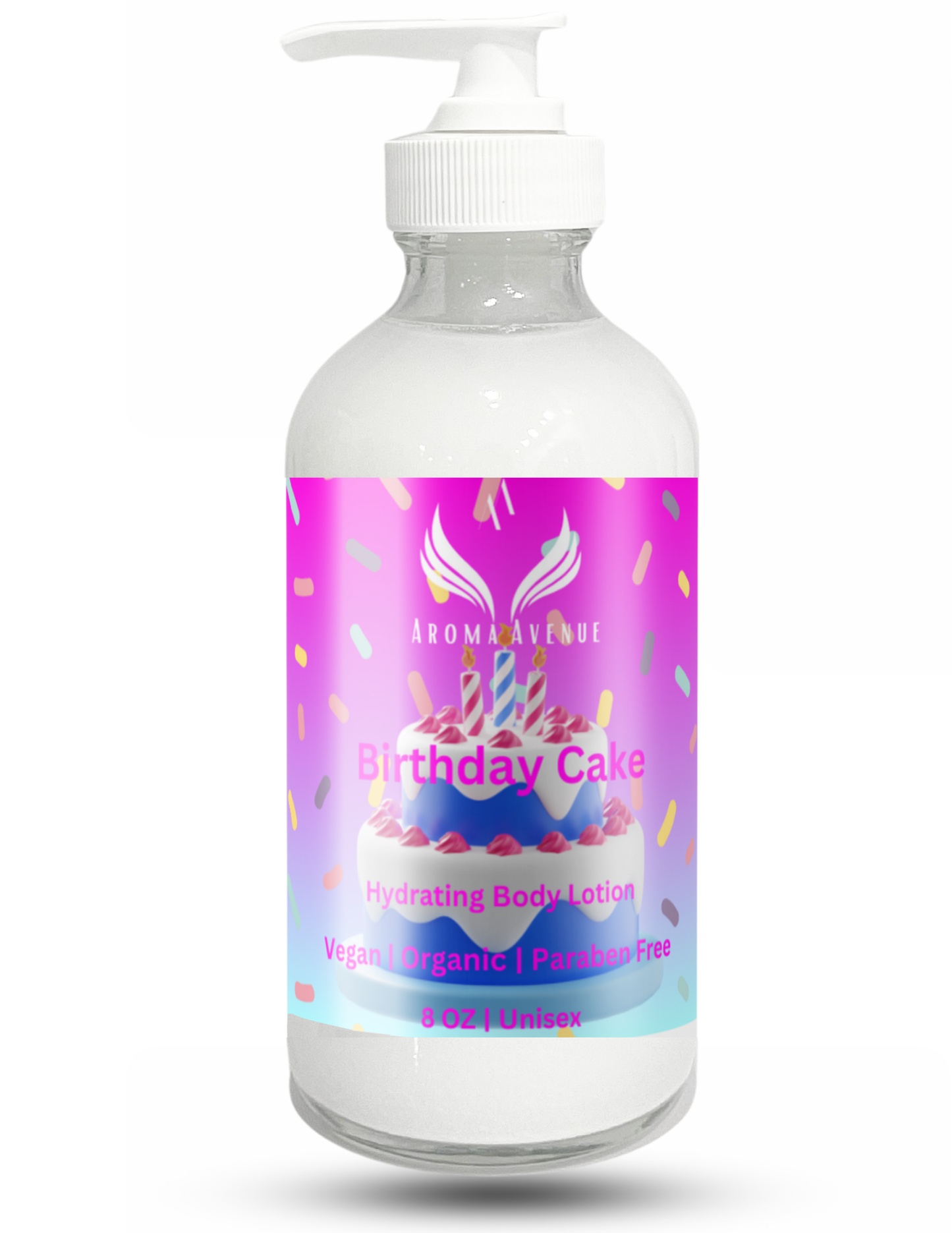 Birthday Cake 8oz Lotion