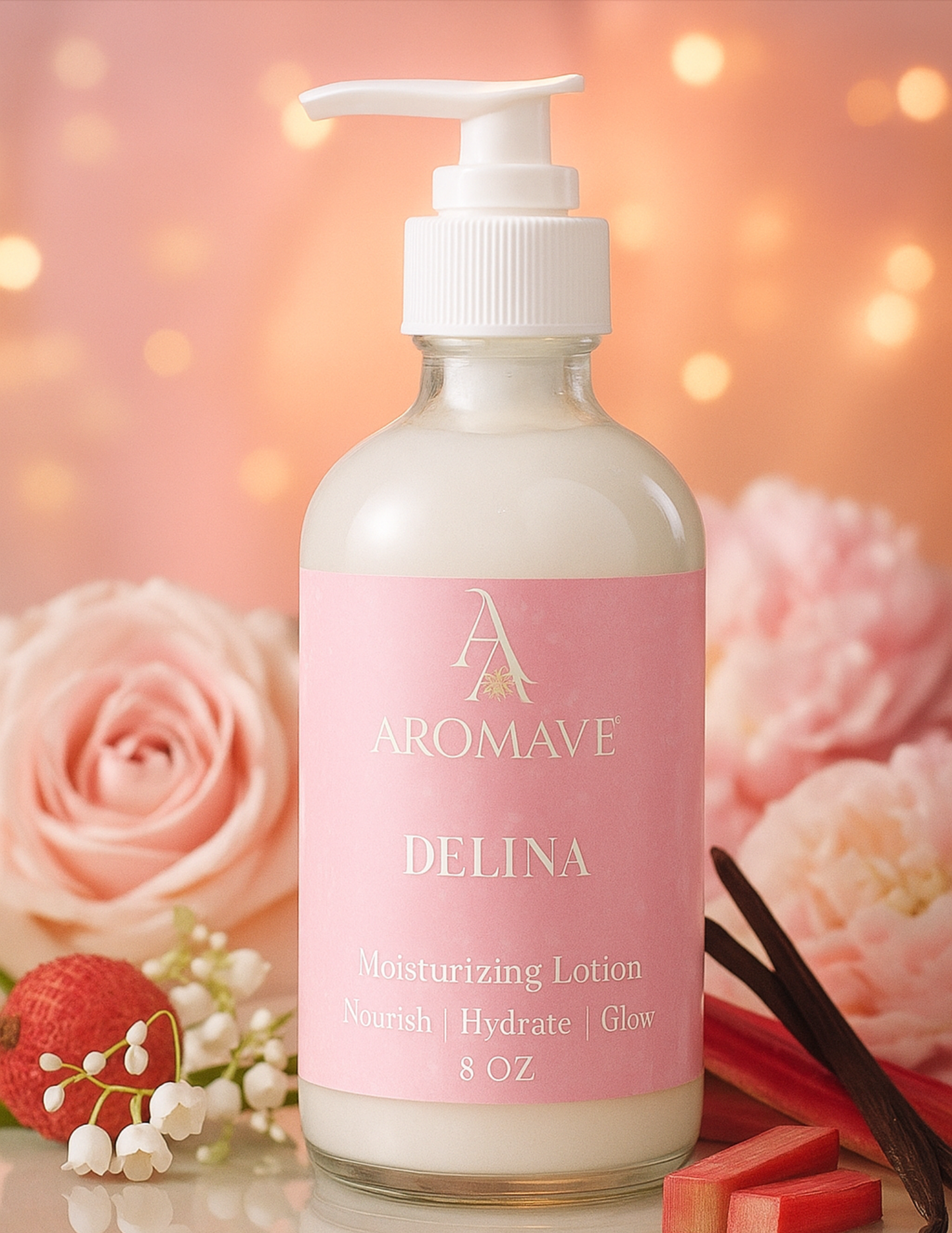 Delina 8oz Lotion