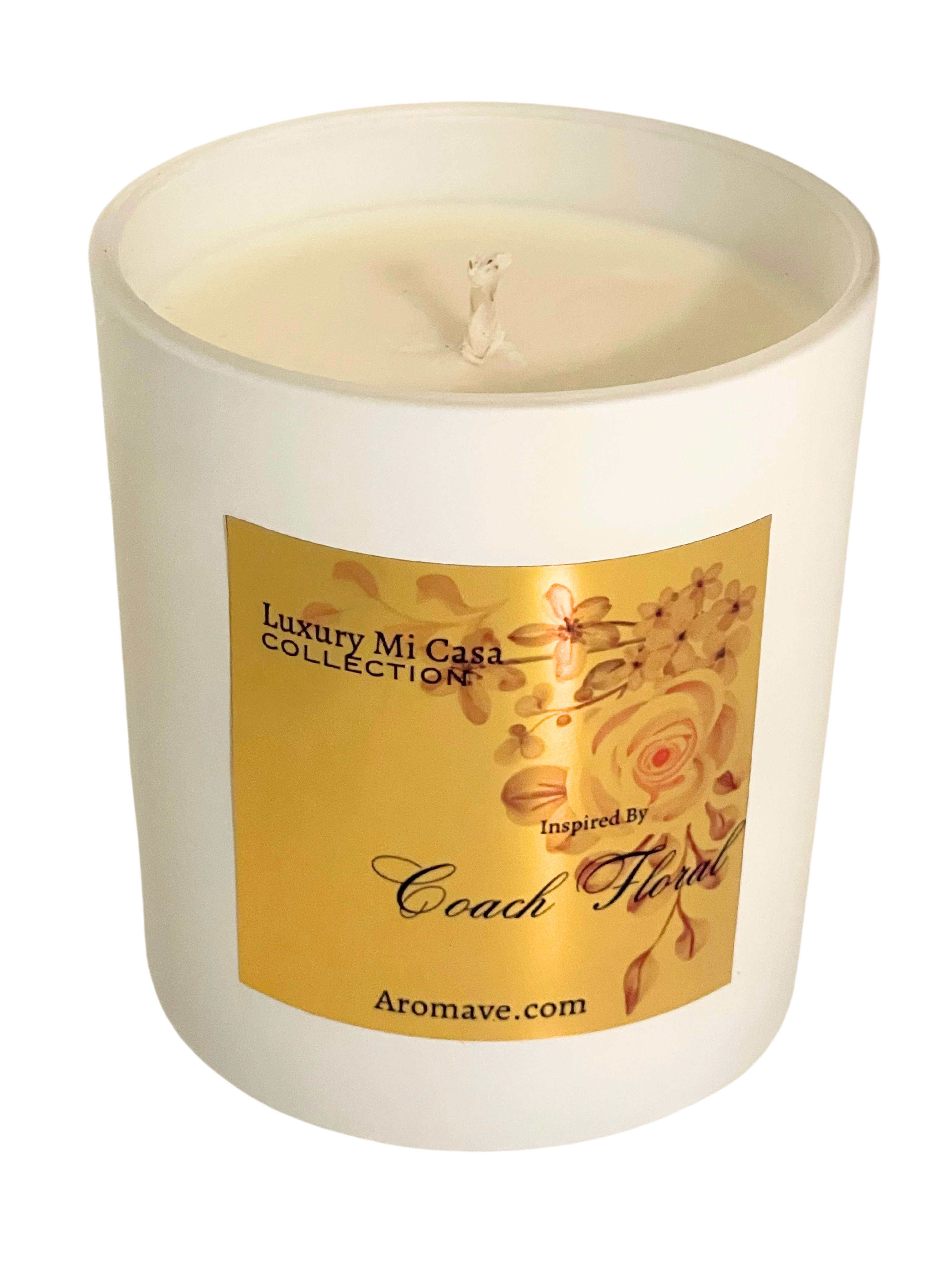 Coach Floral Candle