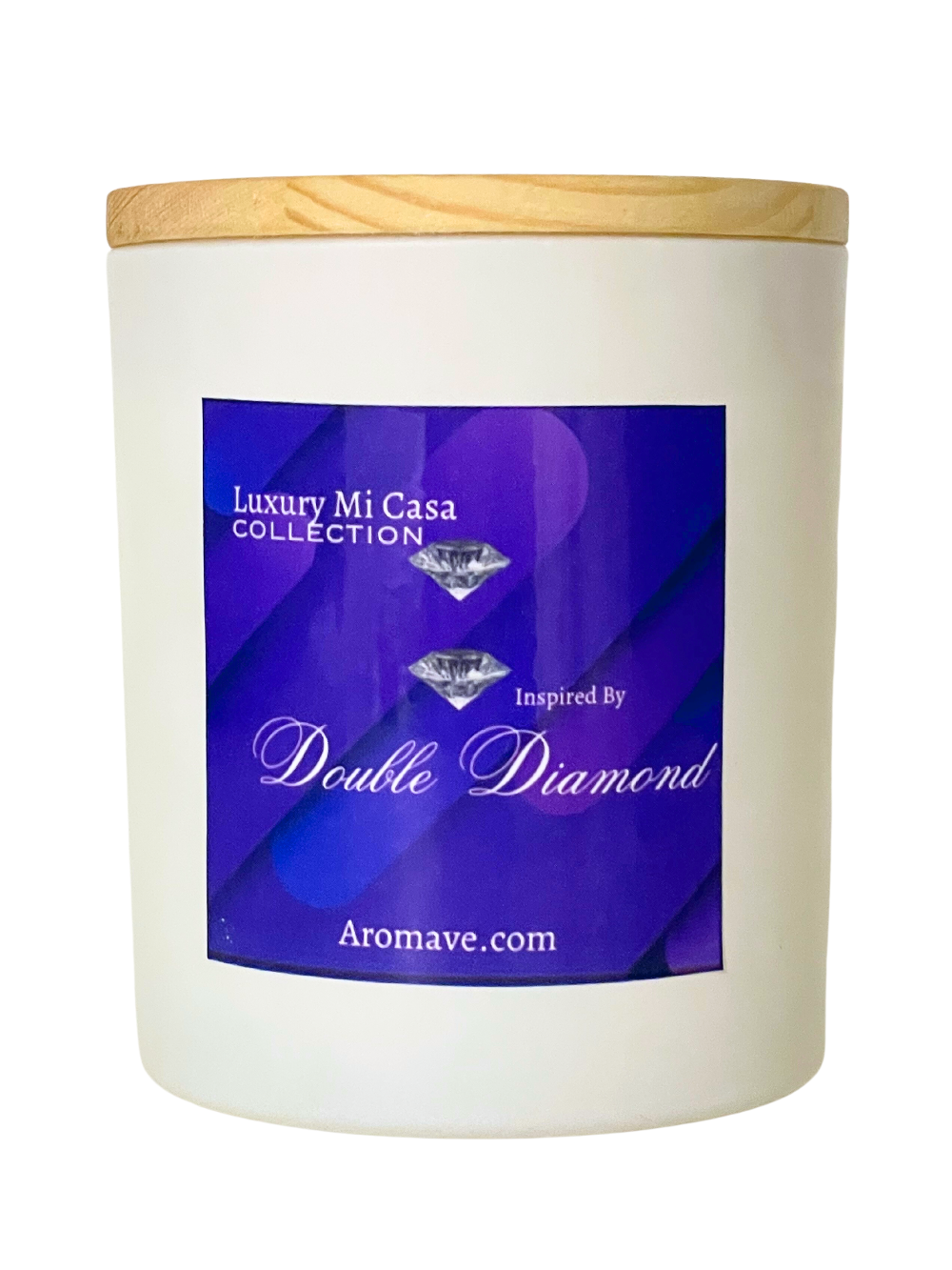 Double Diamond Candle