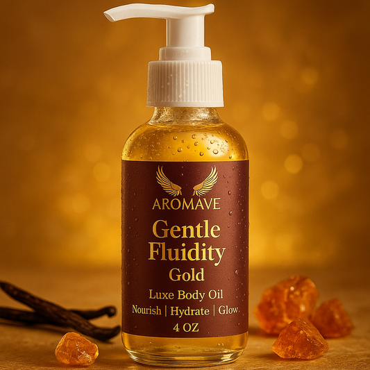 Gentle Fluidity Gold 4 OZ Body Oil